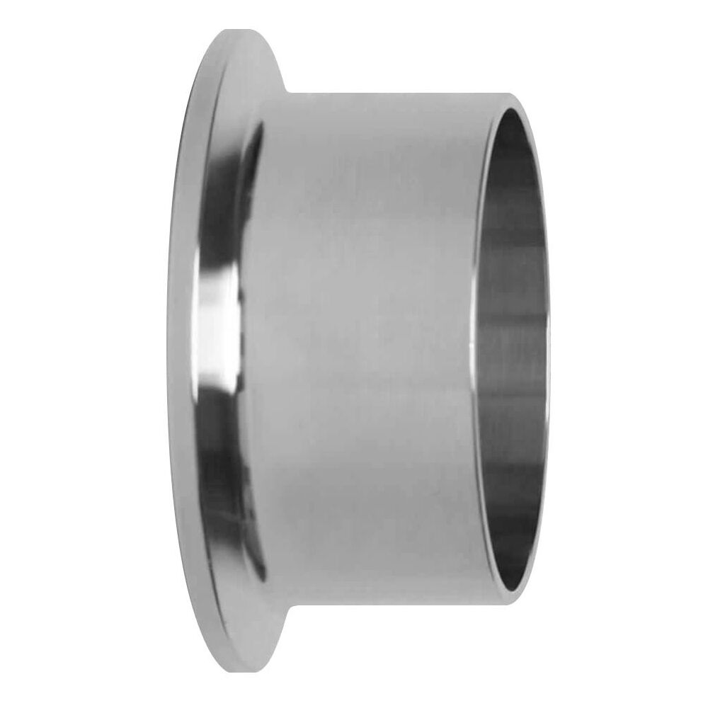 SS14WMP-1-304 Short Welding Ferrule, 1" OD, 304 Stainless Steel
