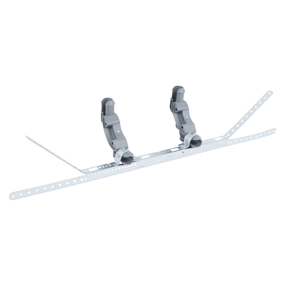 34319 12 to 20" Light Angled Wall Bracket Kit w/ (2) 1/2" PEX Stub-Outs