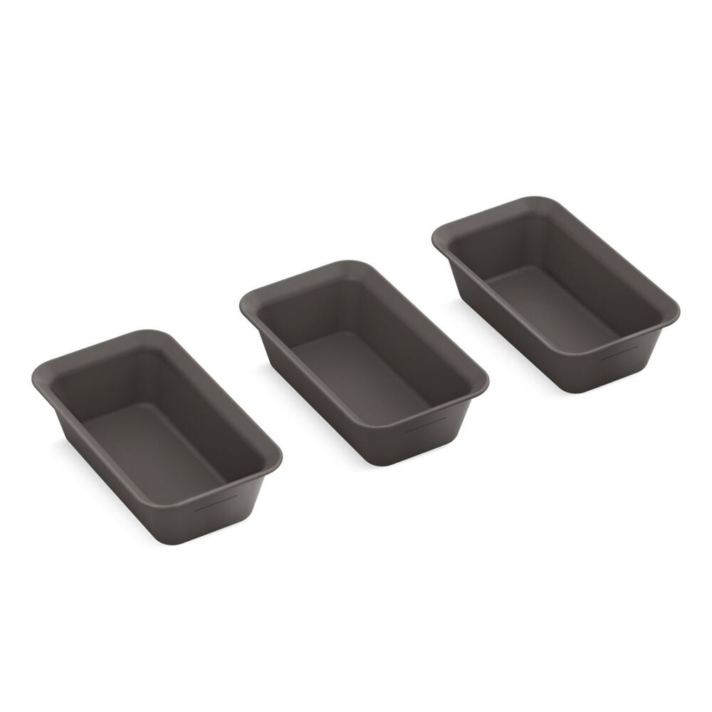 K35484-1DK Three-Piece Workstation Sink Prep Bowl Set, Stone Grey