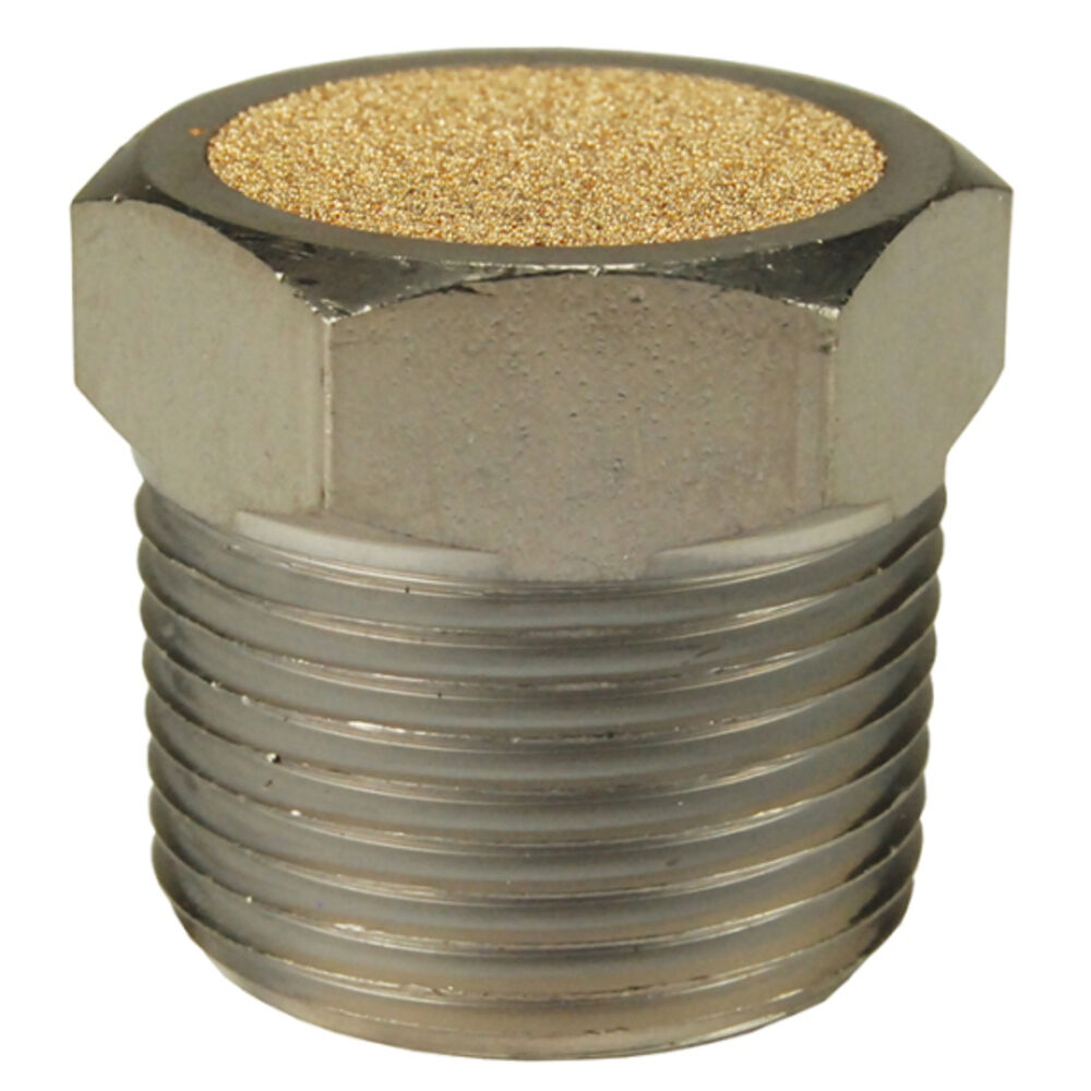 ASP-2BV Breather Vent, 1/4" MNPT, 40 micron Filter, Steel