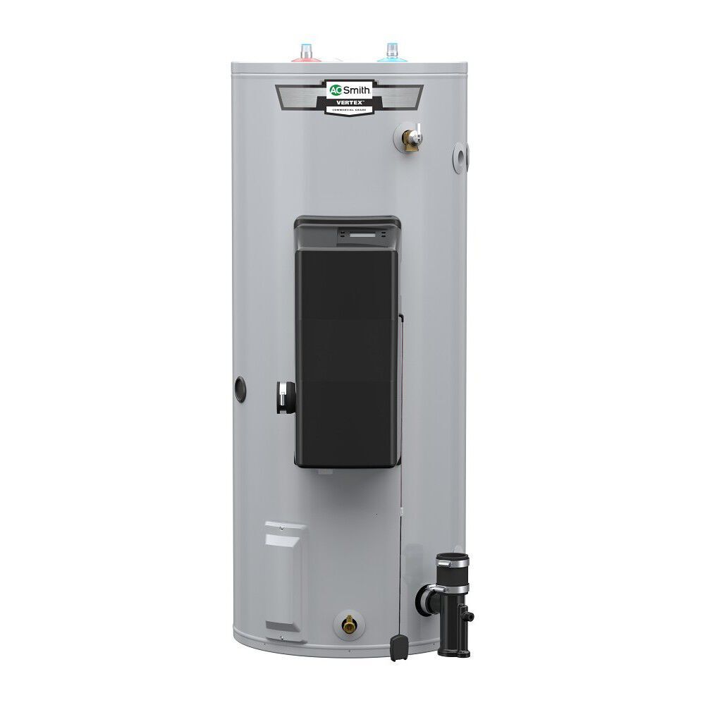A.O. Smith® HCPT-50L LP Vertex™ High Value Condensing 50 Gallon Ultra-Low NOx Liquid Propane Water Heater, .90 UEF, 120V