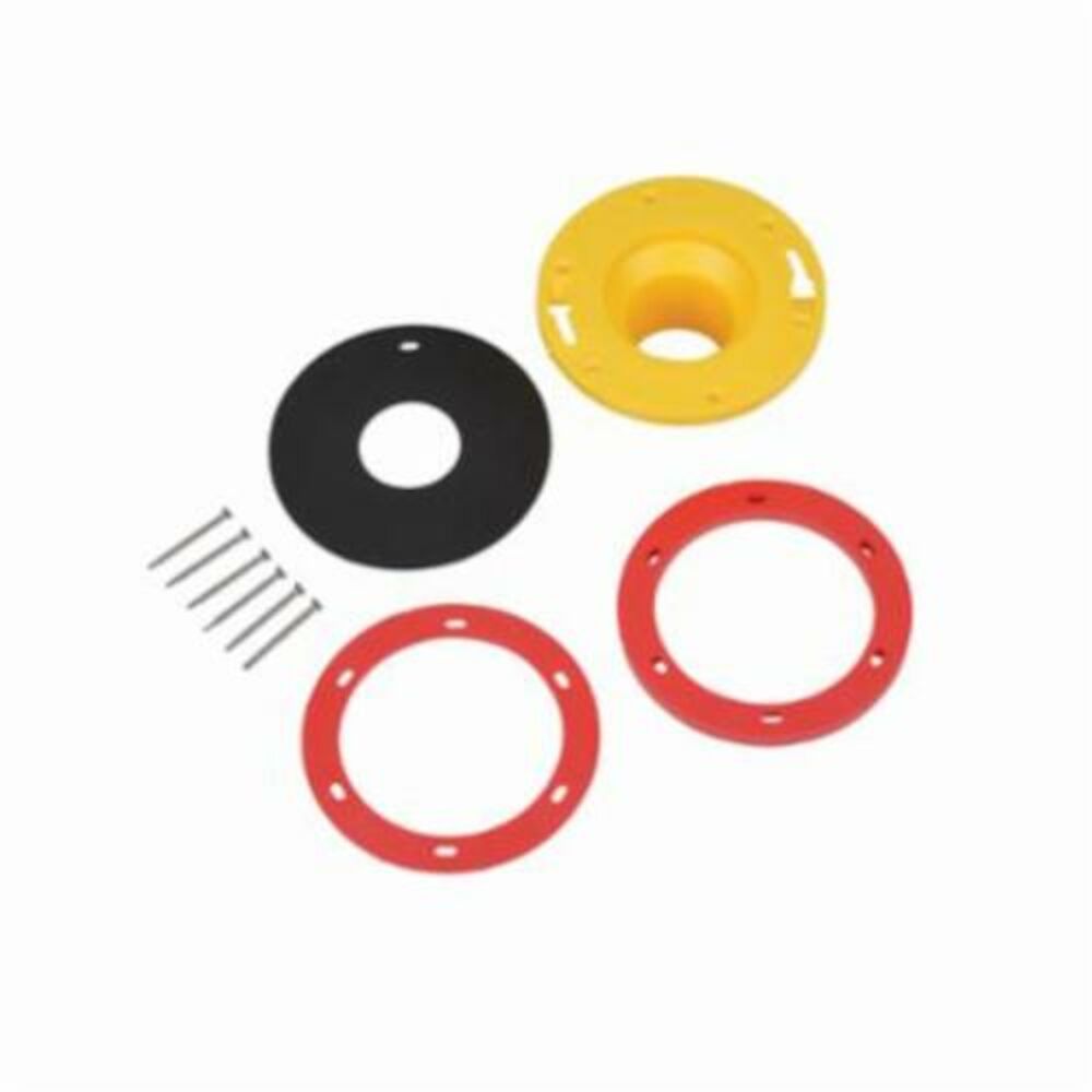 Oatey® Set-Rite® 43403 Toilet Flange Extension Kit, 410 Stainless Steel/Durofoam/VPPE