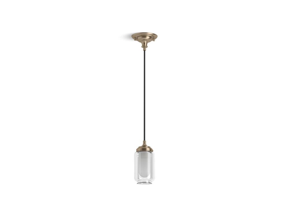 Kohler® 22653-PE01-BVL 22653-PE01 Mini Pendant, (1), 120 V, Brushed Bronze Housing
