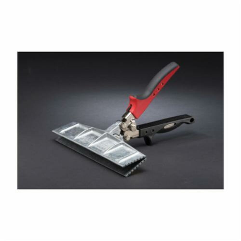 Malco® S9R Automotive Hand Seamer, 9" W x 2" D Straight Jaw, Graduations: 1/4" Increments, Ergonomic Redline™ Handle