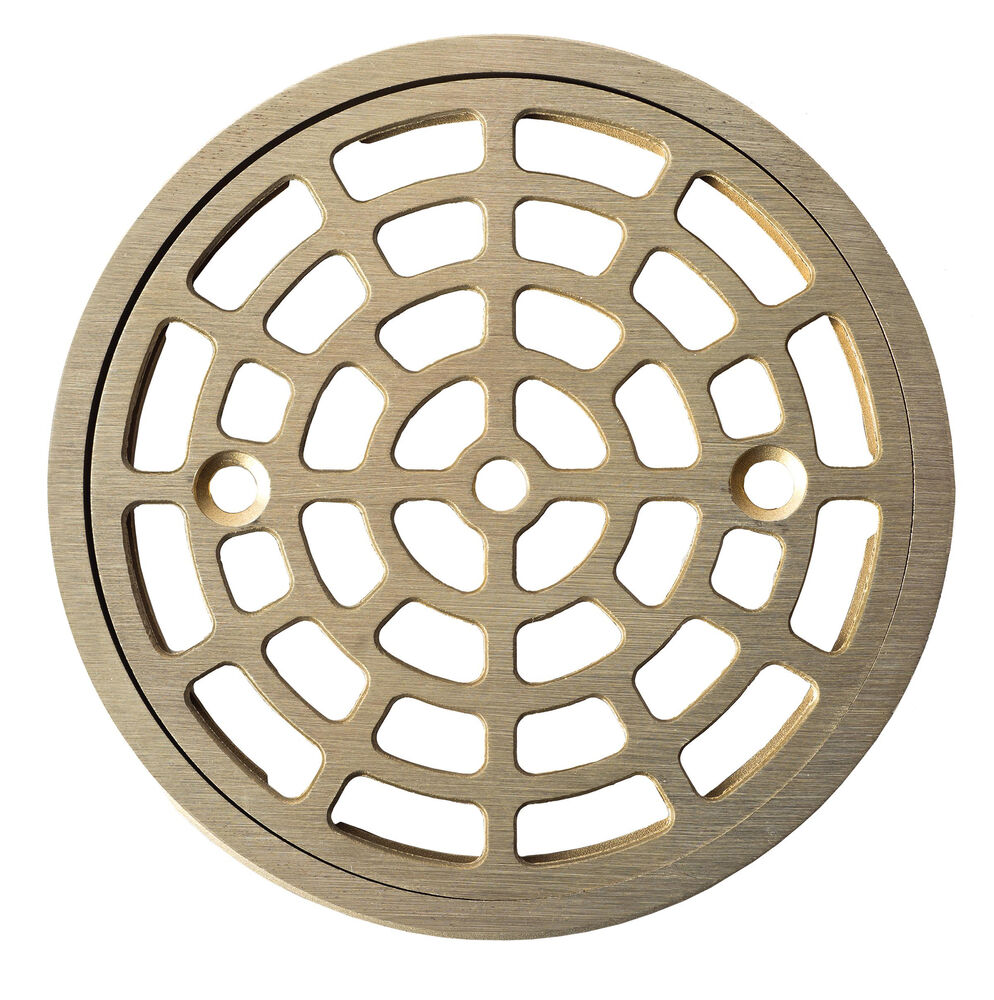 821-2SNRPK1 Round Ring and Strainer w/ Screws, 4-1/2" Nominal, Stainless Steel, Nickel Bronze
