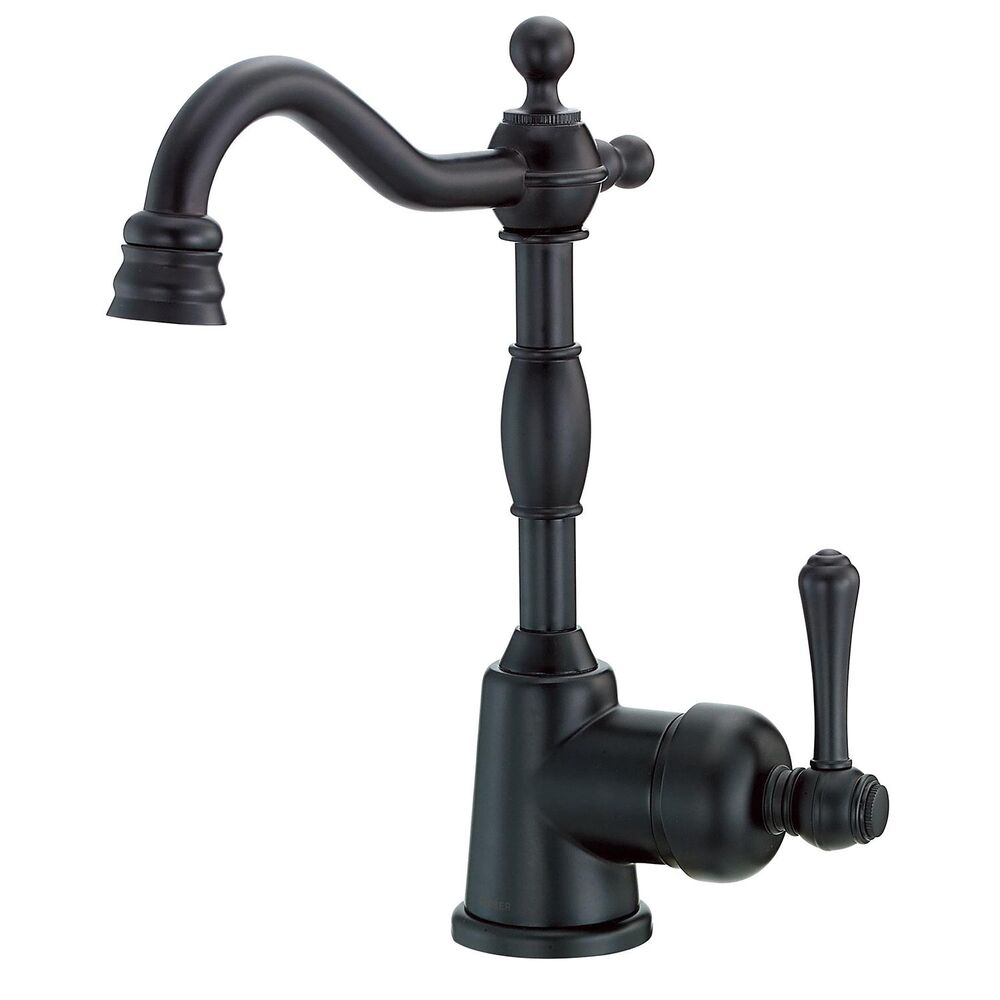 Gerber® D150557BS Opulence® Bar Faucet, 1 Handle, 1.75 gpm, ADA-Compliant, Satin Black