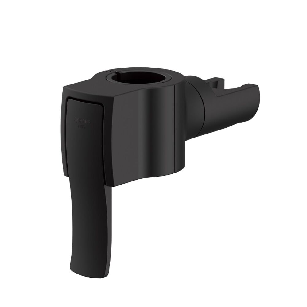 Gerber® D469400BS SteadyStyle Grab Bar Handshower Holder, Bar Mounting, ADA-Compliant, Satin Black