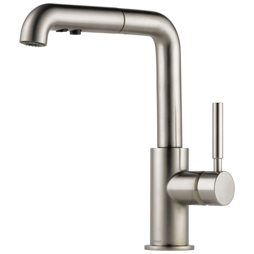 Brizo Sol® Single Handle Pull-Out Kitchen Faucet, Stainless