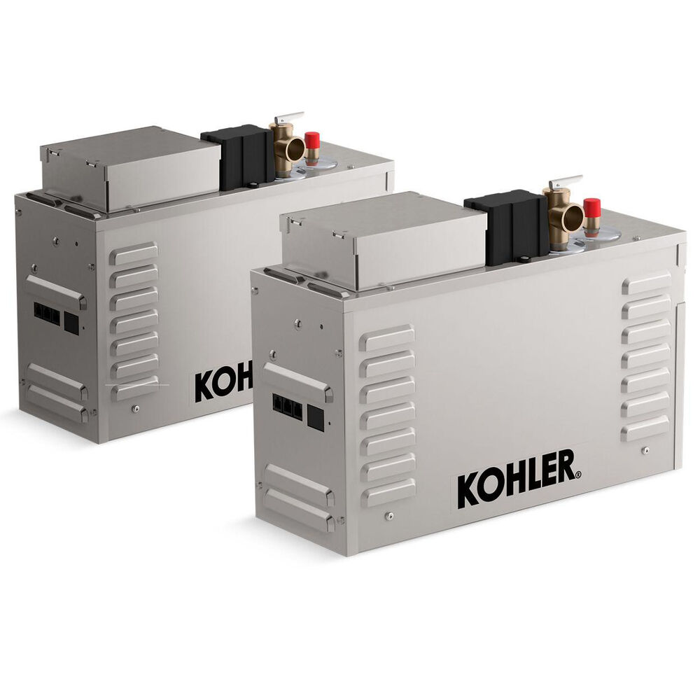 Kohler® 32332-NA K-32332 Invigoration Steam Generator, 1/2" NPT Steam Outlet, 3/8" NPT Water Inlet, 240 V, 60 A, Domestic