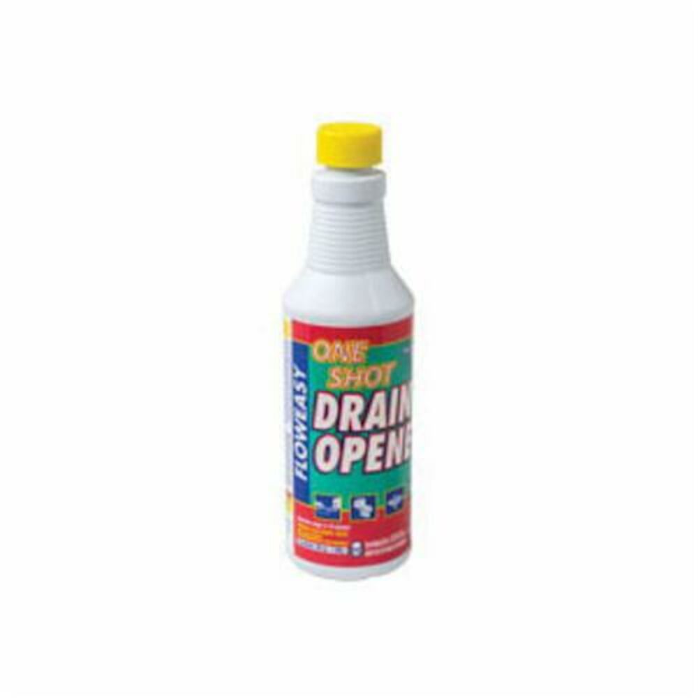 Floweasy™ 963-HTL-FE20 Drain Opener, 20 oz Bottle, Liquid, Clear, Sweetish