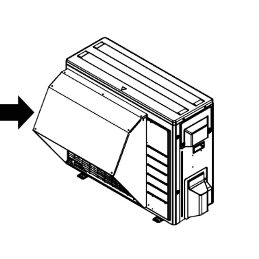 KPS067A44 Discharge / Outlet Snow Hood, Small Base