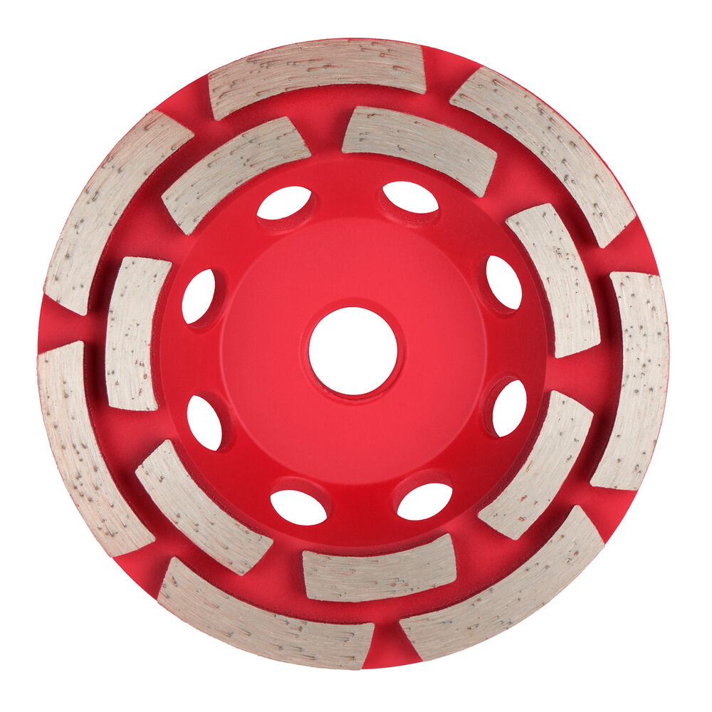 Milwaukee® Tool 49-93-7750 DIAMOND MAX™ Double Row Cup Wheel, 4" Dia, Diamond Abrasive