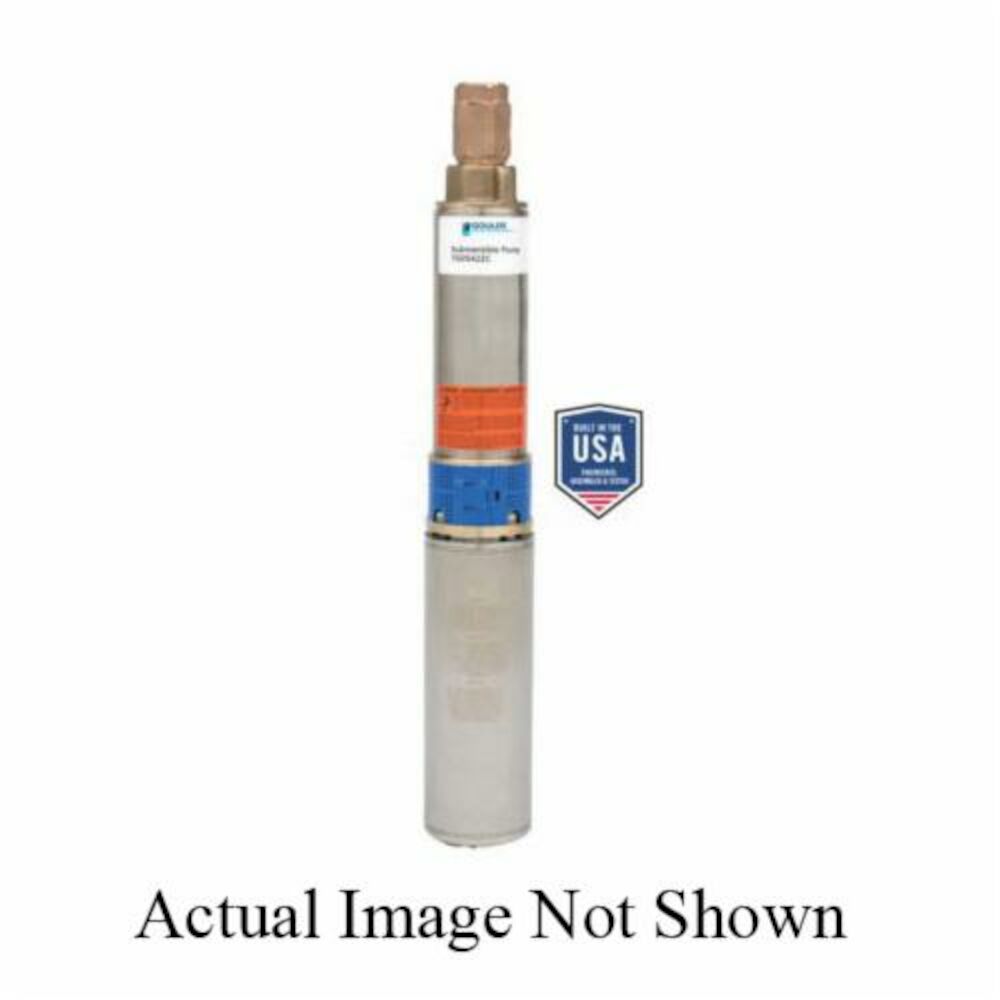 Goulds 7G07412CL 7G Series Streamline Submersible Pump With CentriPro Motor and Less Control Box, 3 Wires, 15 Stages, 230 V, 3/4 hp