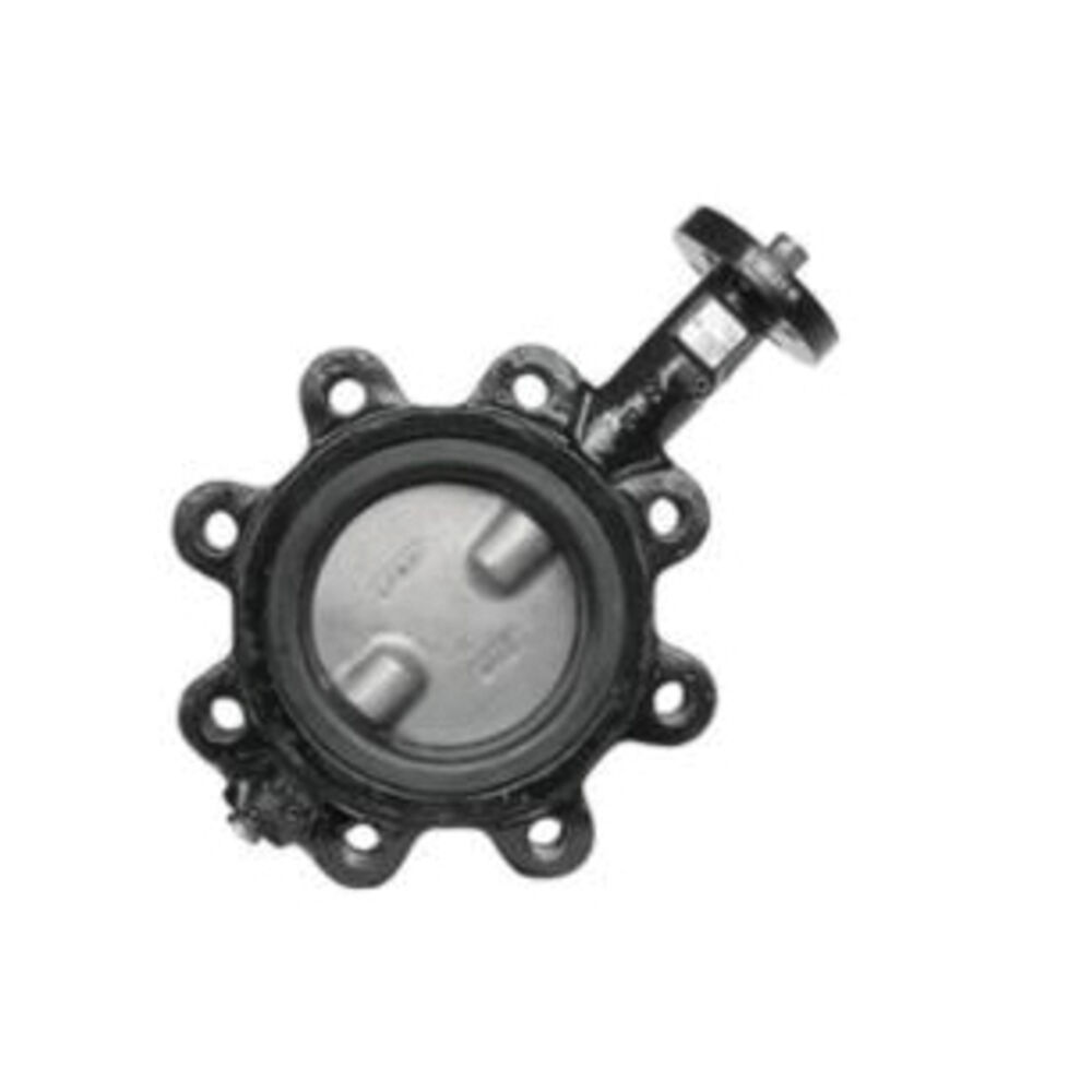 600-08DSEG BFV-LUG 8" Lug Style Butterfly Valve, Epoxy-Coated Ductile Iron Body, Stainless Steel Disc, EPDM Softgoods