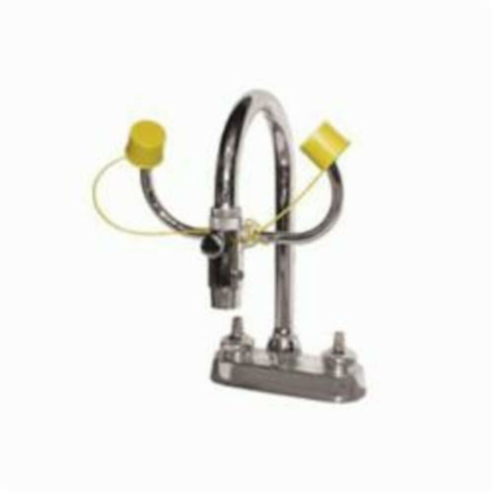 Bradley® S19-200B Eyewash, Faucet Mounting, Pull Handle Operation, Specifications Met: ANSI/ISEA Z358.1