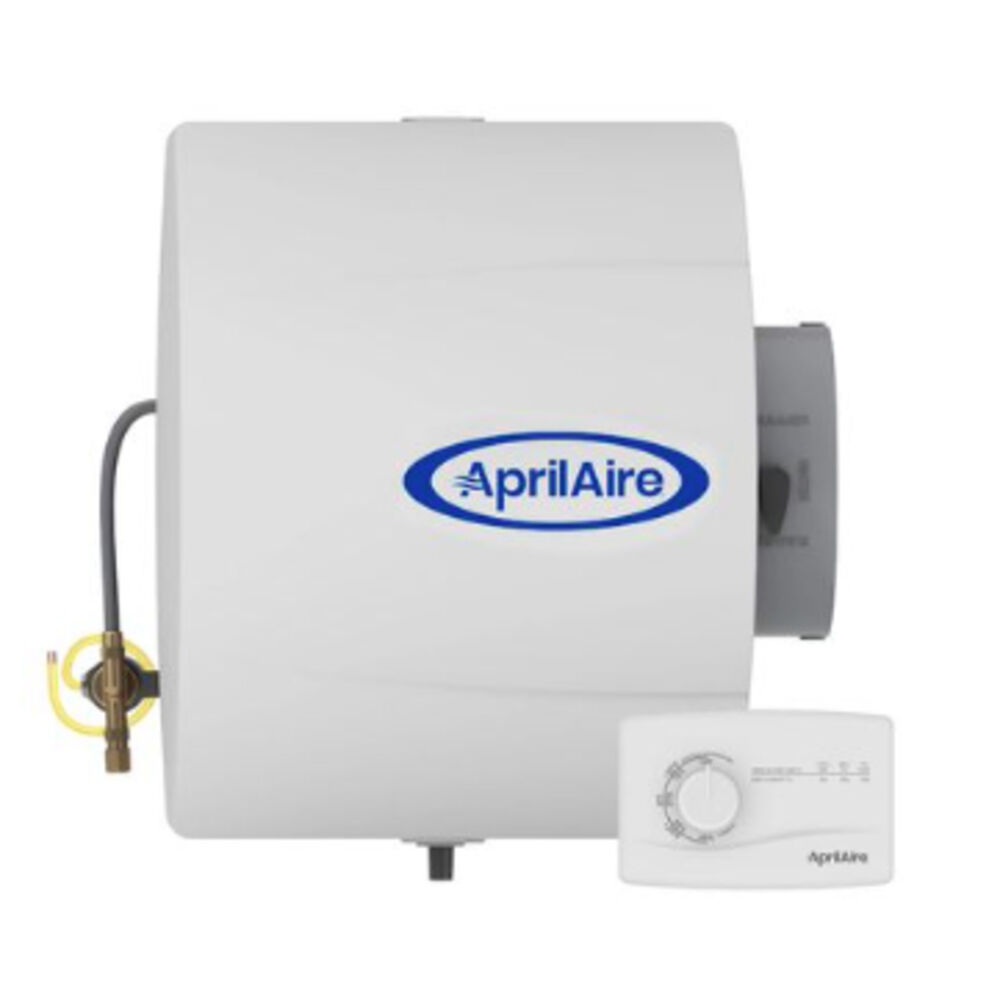 Aprilaire® 400M Bypass Humidifier with Manual Control, 0.5 A, 24 V, 60 Hz, 17 GPD Evaporative