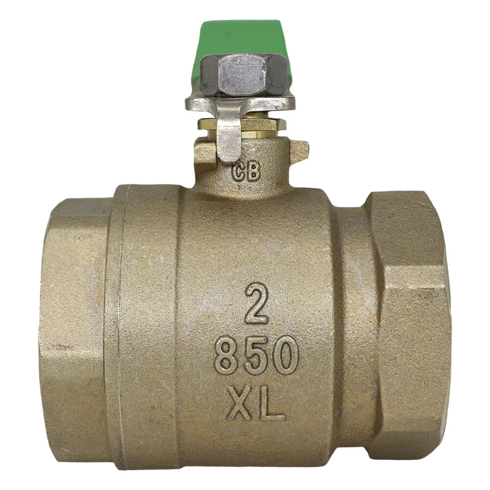 Zurn® Wilkins 2-850XL Quarter-Turn Ball Valve w/ Handle, 2 in, FNPT, Bronze Body, Full Port, Virgin TFE/PTFE Softgoods