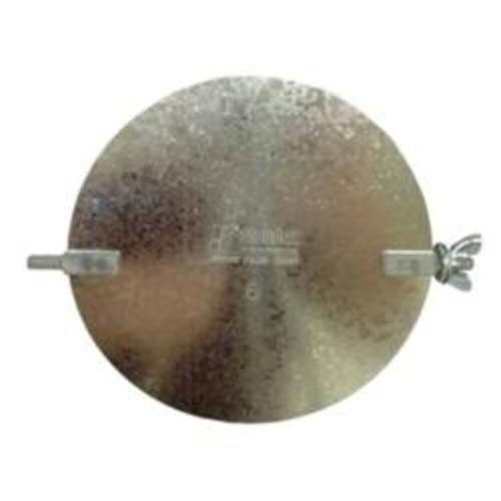 Snappy™ 08-05 Duct Damper w/ 2-Pin, 5" Damper, Steel, Galvanized