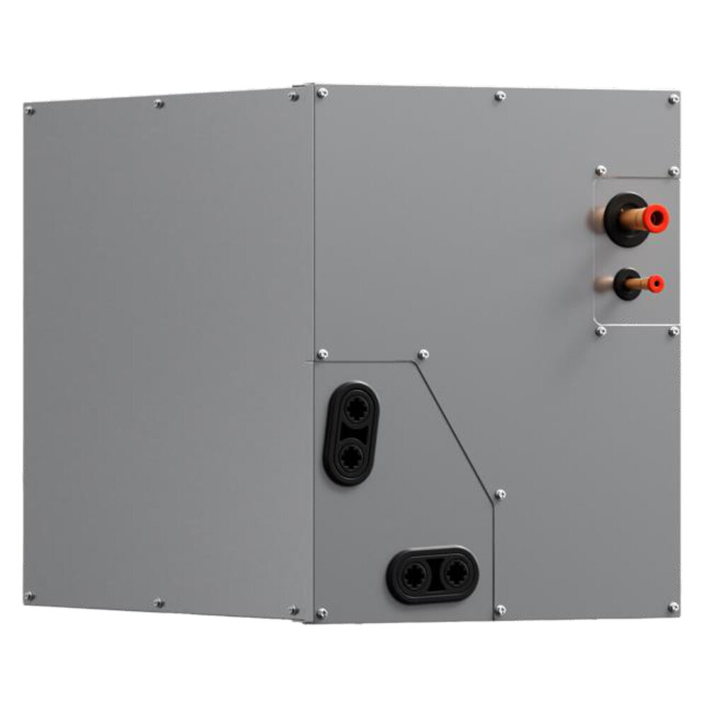 D5FULAH24XAK 2 Ton Crossover Evaporator Fan Coil, 24,000 Btu/hr, R-454B Refrigerant, Galvanized Steel, Gray