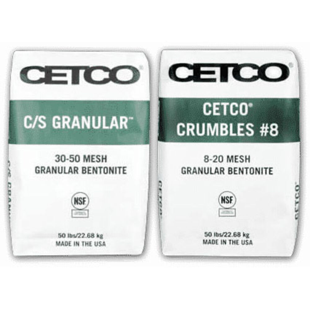 BENTONITE 50 Lb VOLCLAY CRUMBLES CETCO