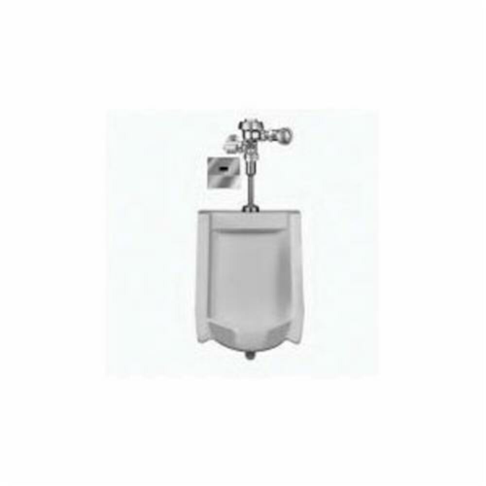 Sloan® 10001304 WEUS-1000 Standard Urinal and Flushometer, 0.125 gpf, Top Spud, Wall Mount, Polished Chrome