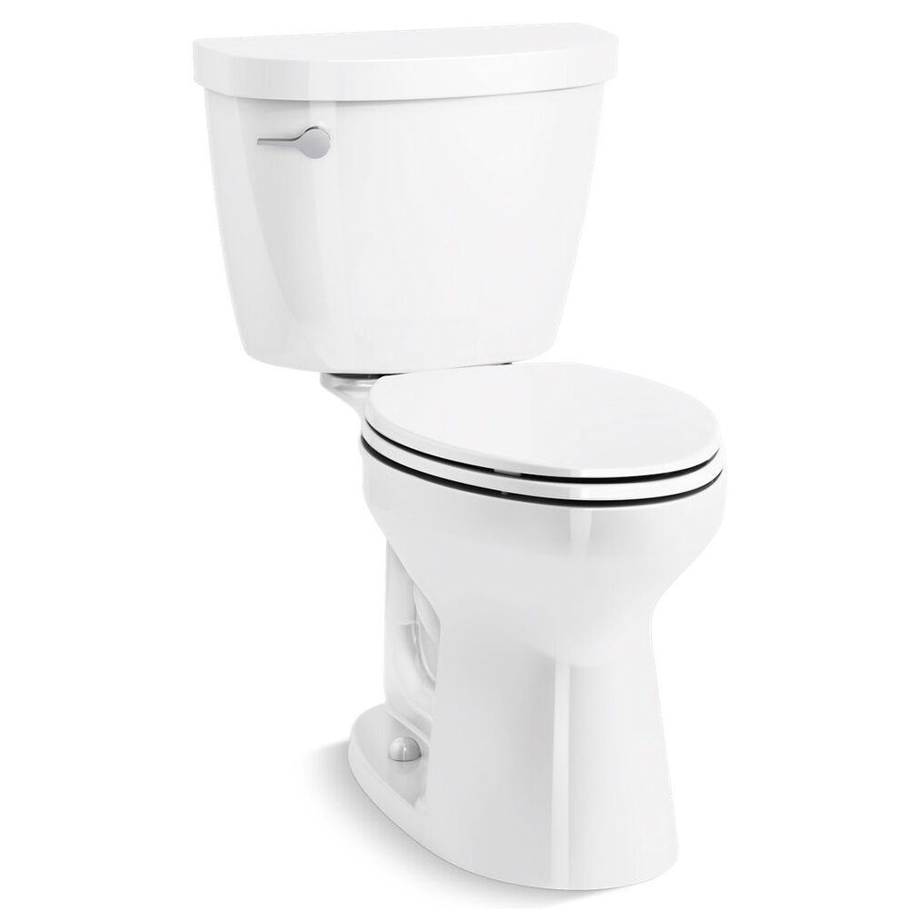 K31626-DRY-0 Cimarron® The Complete Solution® Two-Piece Elongated Toilet, 1.28 gpf, White