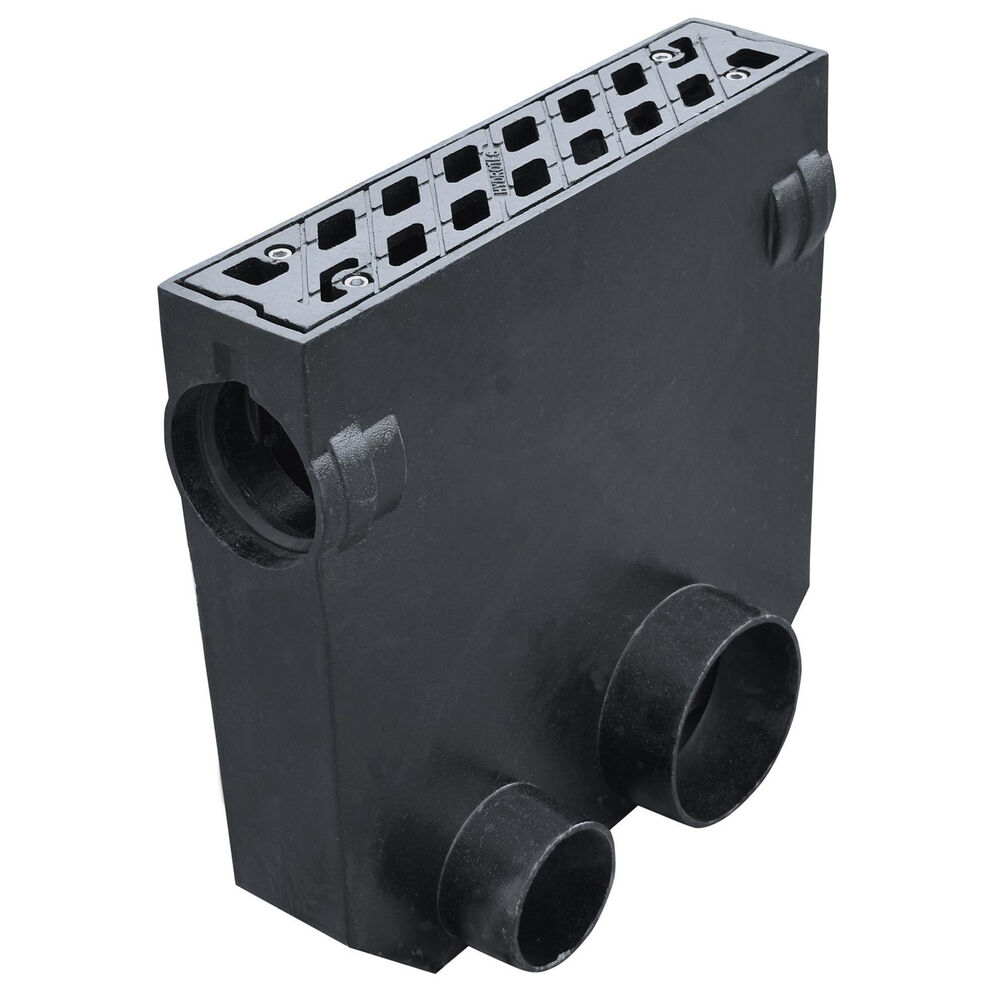 Sioux Chief 865-HB4CBFA 865 Catch Basin, 19.69" L, Ductile Iron