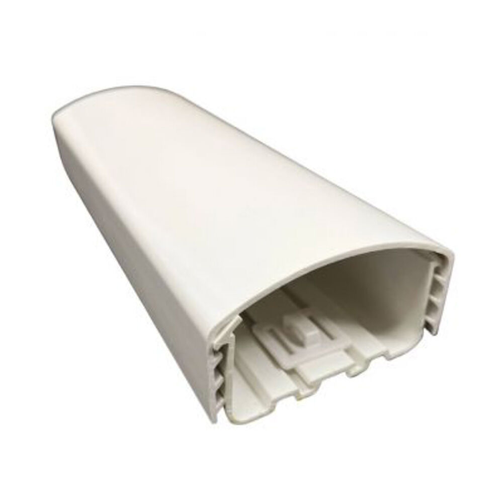 3CGDUC Cover Guard Line Duct, 3" W x 48" L, White