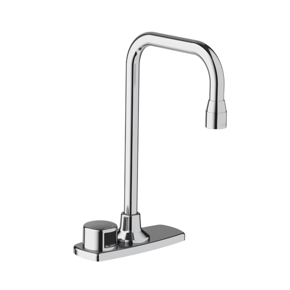 3315358BT EBF-775-8-BAT-CP-2.2-LAM ADA Optima® Electronic Sensor Activated Touchless Faucet with Side Sensor, 2.2 gpm, Polished Chrome