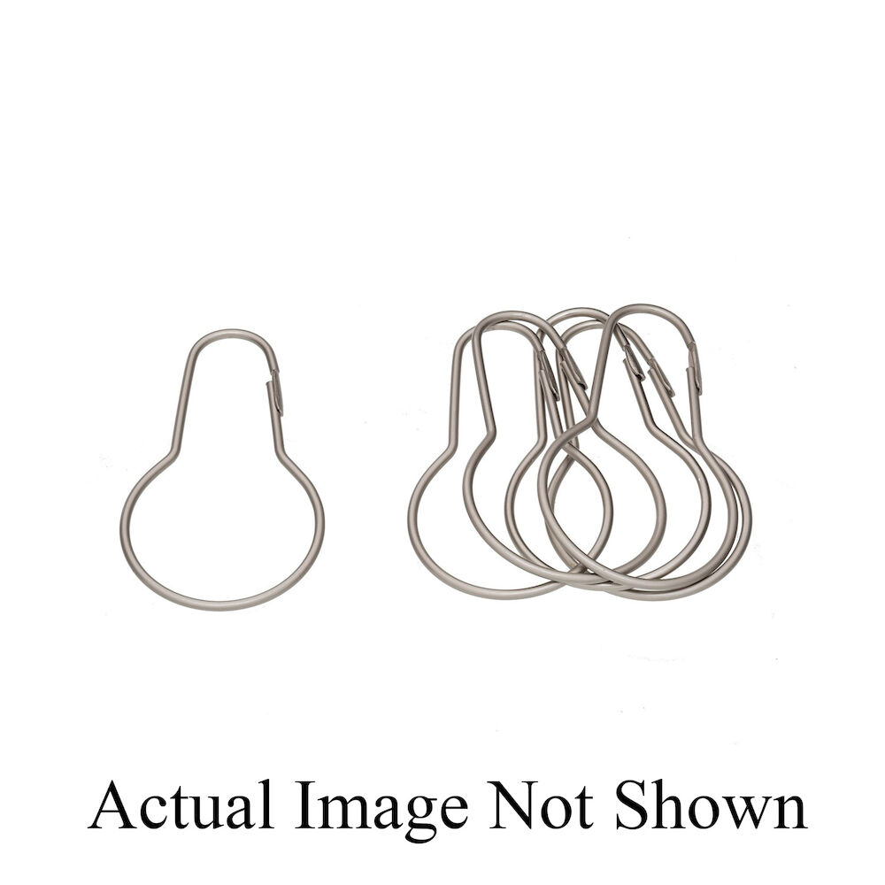 Trim To The Trade 4T-119-2 Shower Curtain Pin Set, Polished Brass