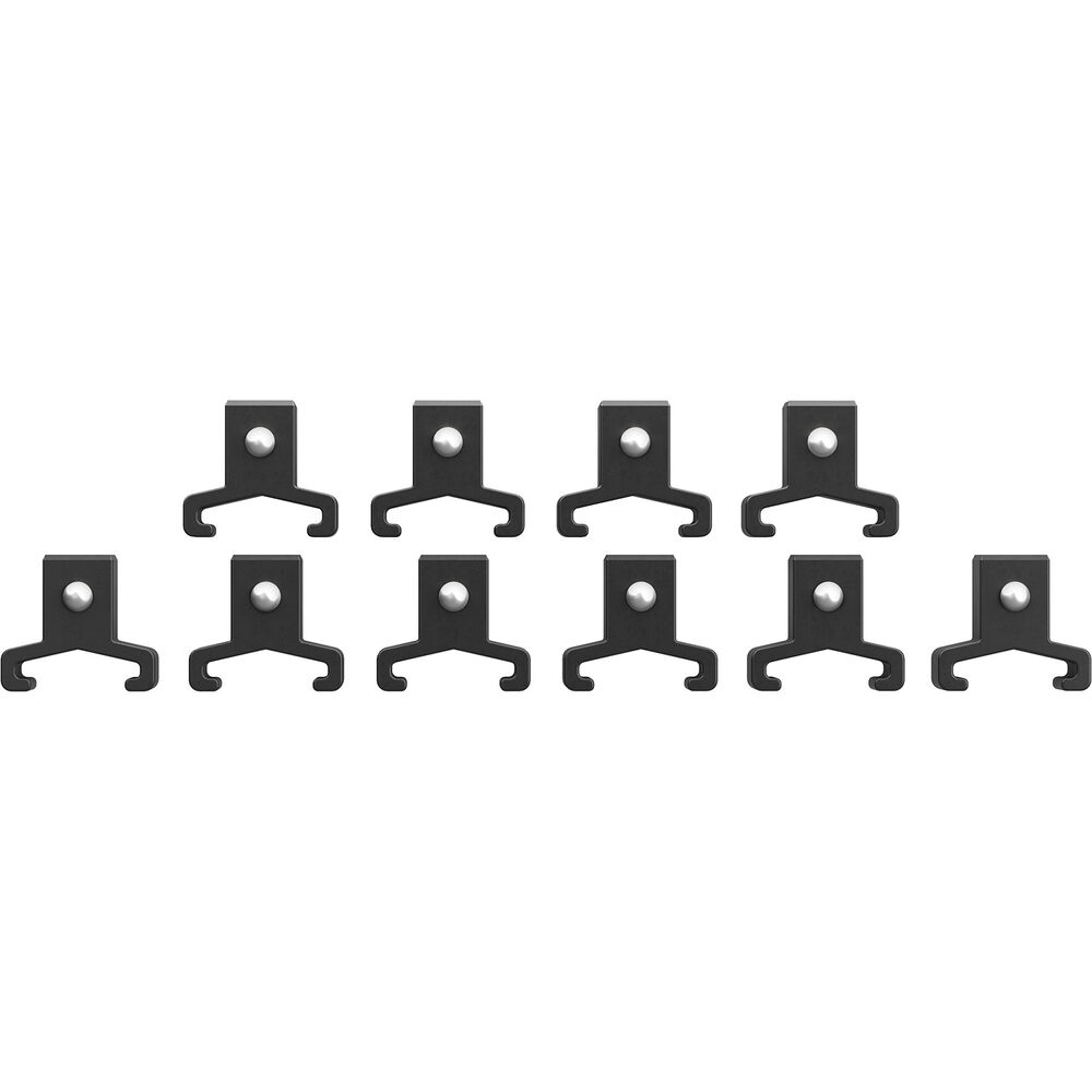 Milwaukee® Tool 49-66-6740 Interchangeable Socket Rail Clip, 3/8" Drive, 10 Pieces