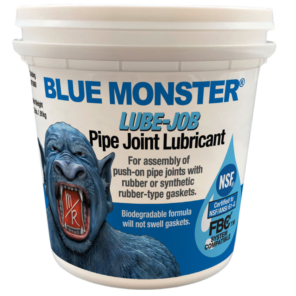 71060 BLUE MONSTER® LUBE-JOB Pipe Joint Lubricant, 2 lb