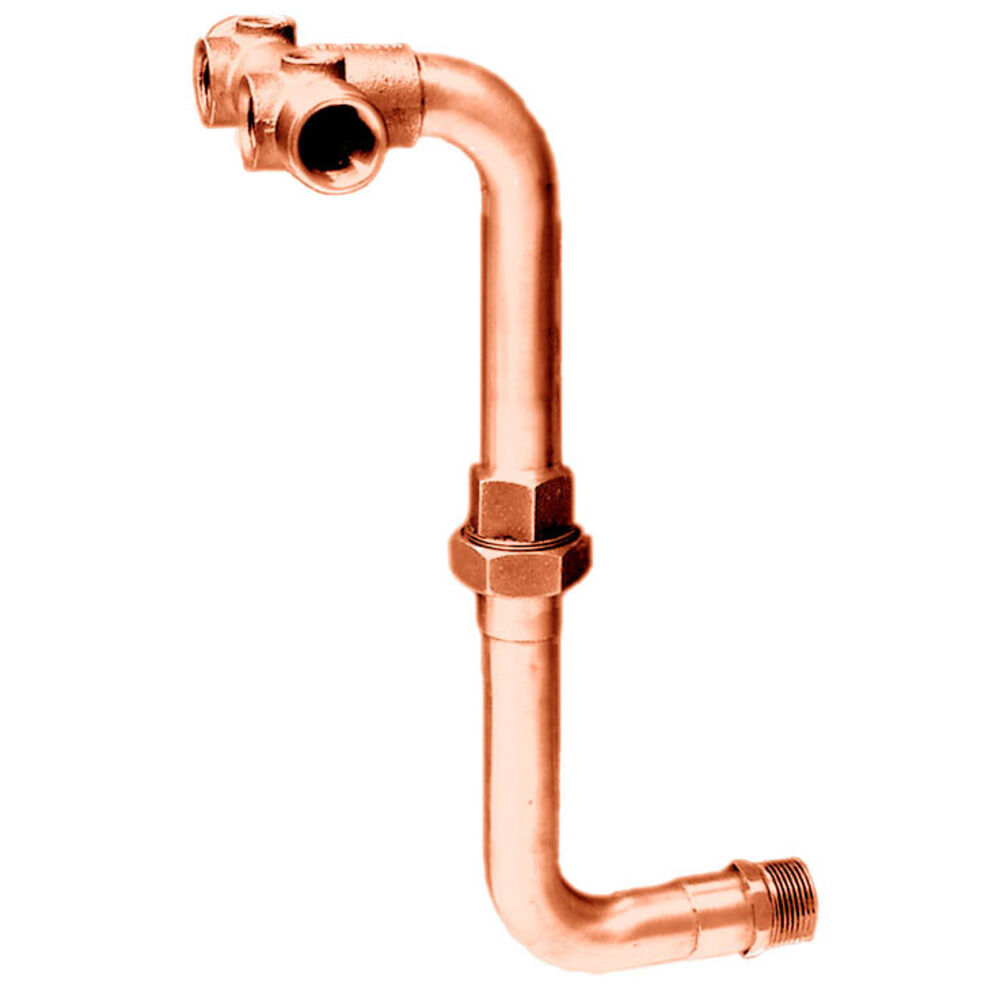 Simmons 771SB Short Elevated Tank Cross, 1x1-1/4x1-1/4 in, Solder, Silicon Bronze