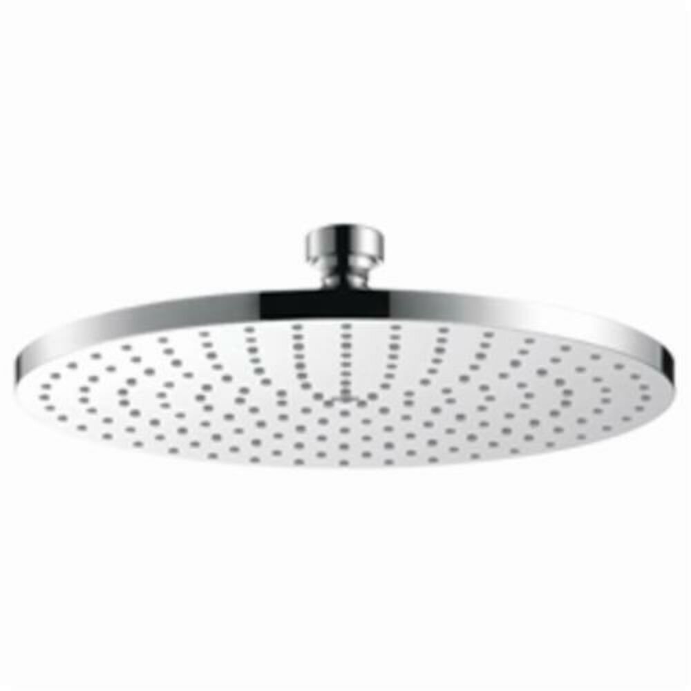 AXOR 28494001 Downpour 240 AIR 1-Jet Shower Head, (1) RainAir Spray, 2.5 gpm Maximum, Rain Shower Head, Import