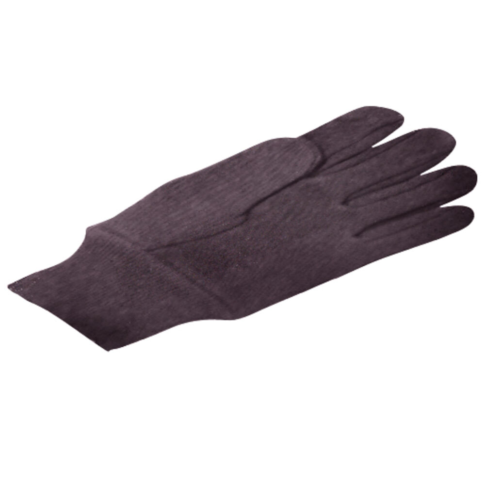 403 Brown Jersey Gloves, Large, 12/PK