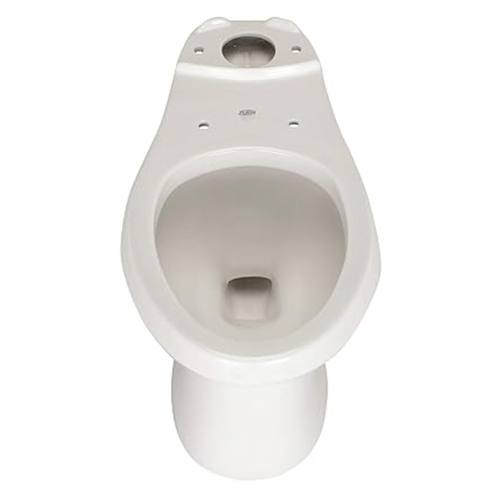 Zurn® Z5555-BWL-K ADA Compliant High Efficiency Elongated 2- Piece Toilet Bowl, Floor Mount, Siphon Jet, Vitreous China, White