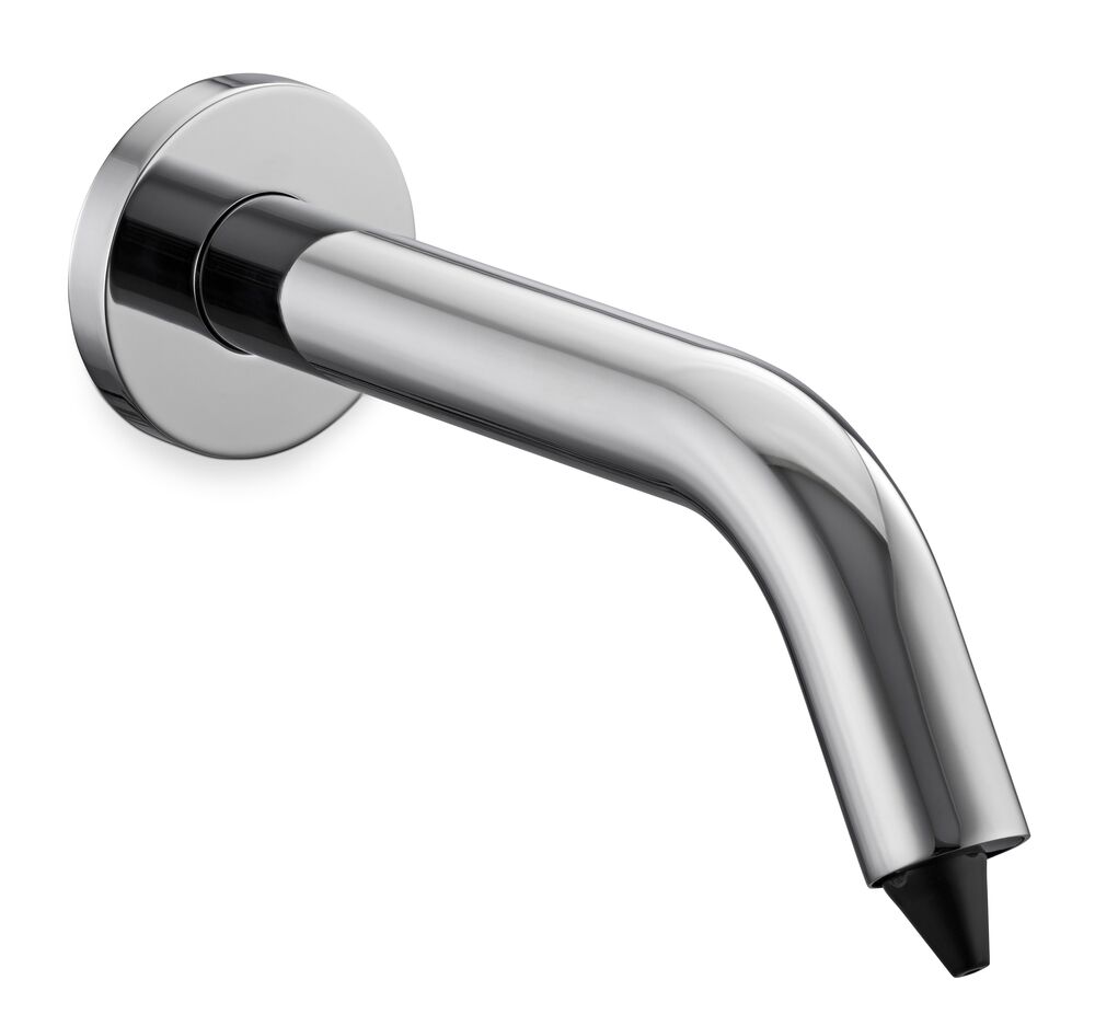 Zurn® Z6957-SD Nachi Series™ ADA Sensor Soap Dispenser, 1000 mL, AC Power Adapter, Bronze, Wall Mount, Polished Chrome