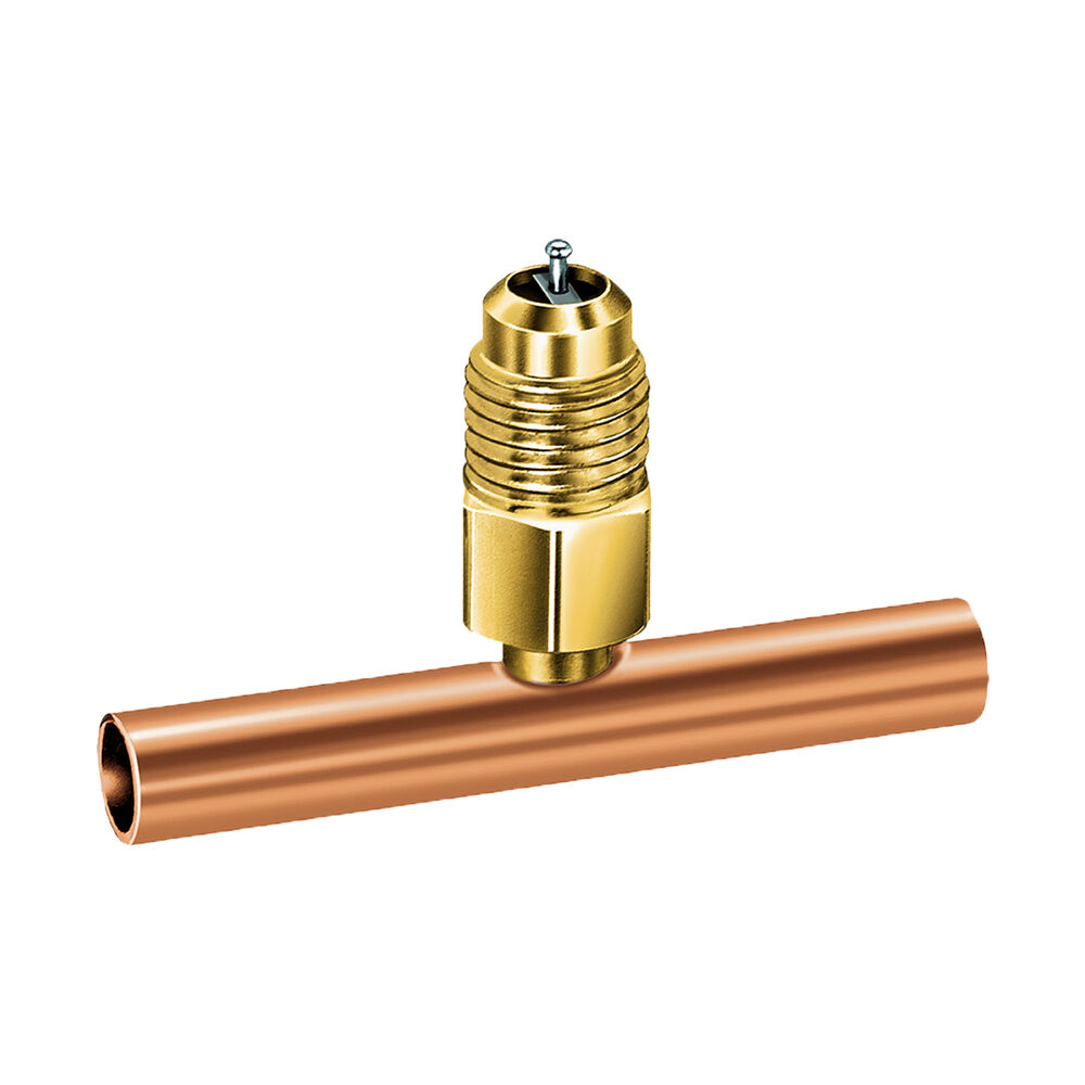 A31148 1/4" Adjustable Access Valve Tee, 1-1/8" Line Size, ODS, Copper