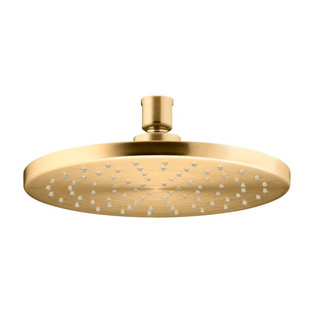 K-13688-G-2MB Contemporary Round 8" Single-Function Rainhead, 1.75 gpm, Vibrant Brushed Moderne Brass
