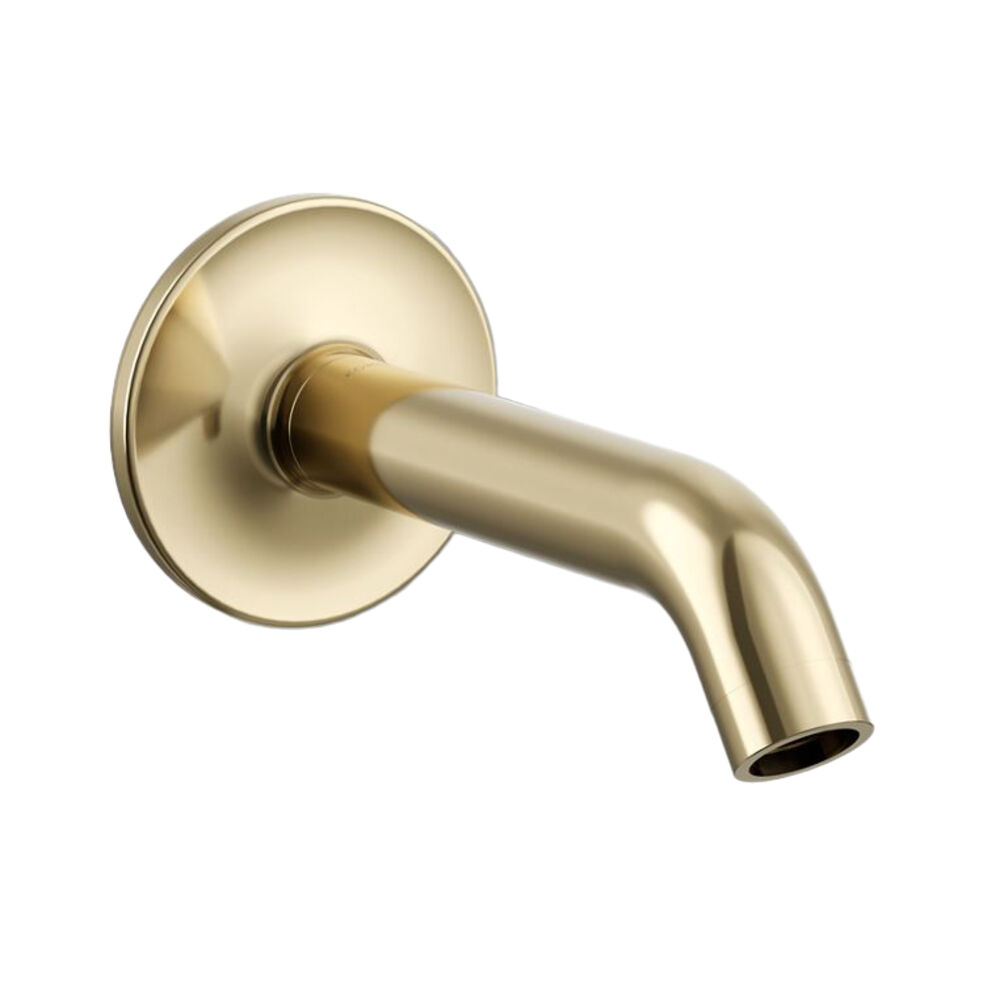K-14426-AF Purist® Wall-Mount Bath Spout, Vibrant French Gold