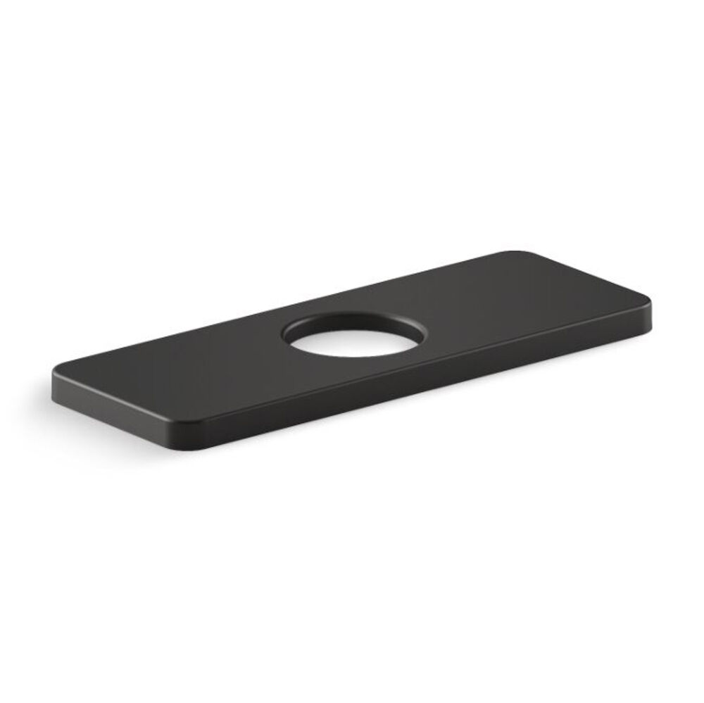 K-23481-BL Parallel® Escutcheon Plate, Matte Black