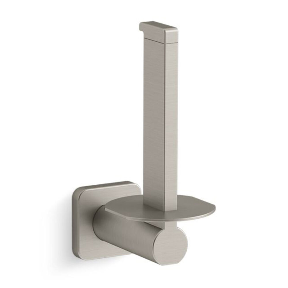 K-23527-BN Parallel® Vertical Toilet Paper Holder, Vibrant Brushed Nickel