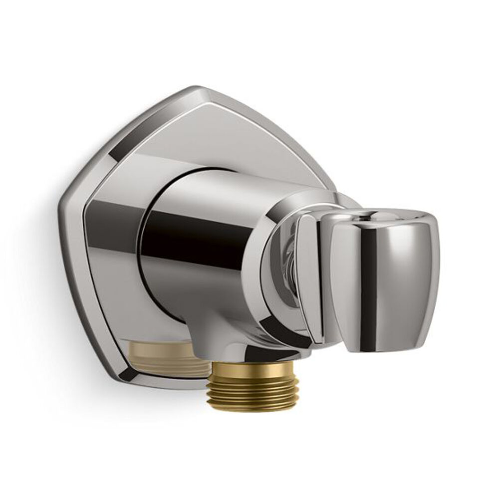 K-27117-TT Occasion® Wall-Mount Handshower Holder w/ supply elbow and check Valve, Vibrant Titanium
