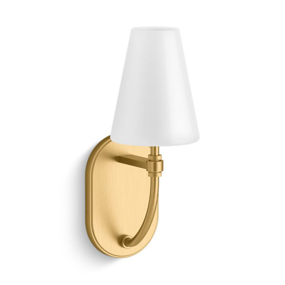K-32255-SC01-2GL Kernen™ by Studio McGee One-Light sconce, Brushed Moderne Brass