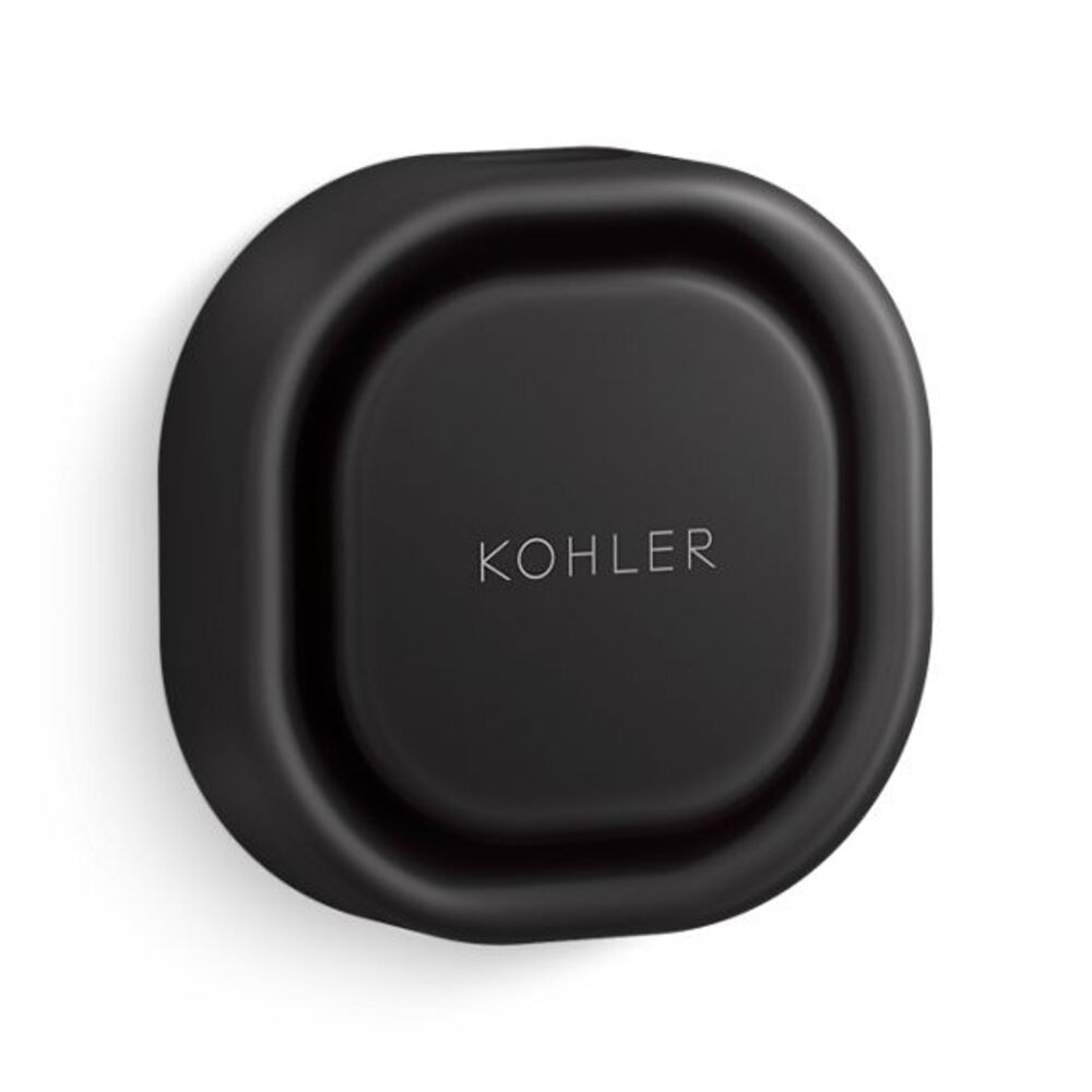 K-32310-BL Invigoration® Series Square steam head, Matte Black