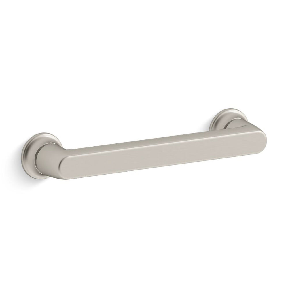 K-33584-BN Winnow® 4" Cabinet pull, Vibrant Brushed Nickel