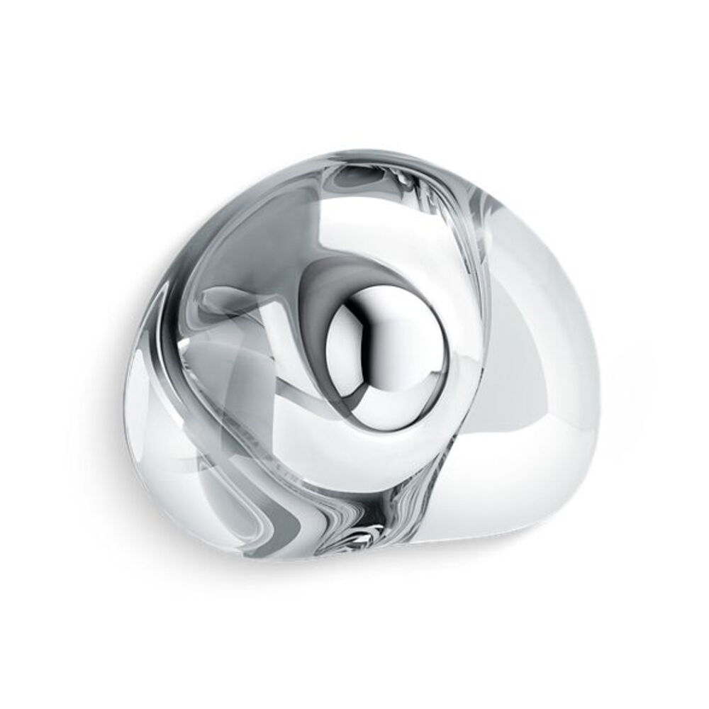 K-34748-0L Landshapes® by Daniel Arsham Oval Cabinet knob, Clear
