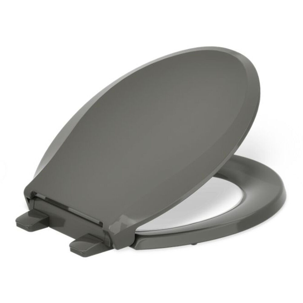 K-4639-RL-58 Cachet® ReadyLatch® Quiet-Close™ Round-Front Toilet seat, Thunder Grey