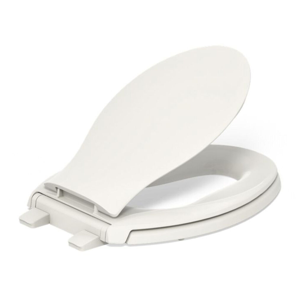 K-4732-RL-96 Transitions® ReadyLatch® Quiet-Close™ Elongated Toilet seat, Biscuit