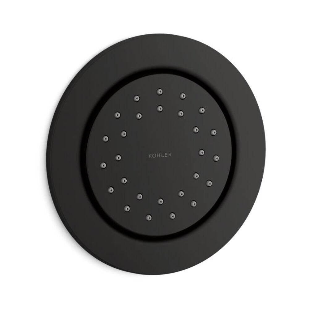 K-8013-AK-BL WaterTile® Round 27-Nozzle Single-Function Body Spray, 2.0 gpm, Matte Black